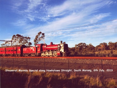 Photograph - Copy, Steamrail at Mernda, 6 Jul 2019