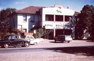 Photograph, Royal Mail Hotel, Whittlesea. C.1970's