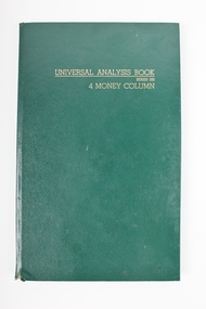 Book - Register, Cash Book Record of Legacy Comradeship Committee 1986/1999