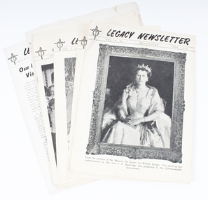 Journal - Document, set of newsletters, Legacy Newsletter, August 1942 to September 1959