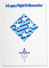 Programme, A Legacy Night to Remember, 1985