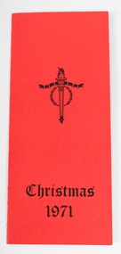 Programme, Christmas 1971, c.1971