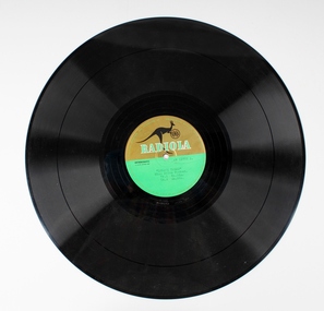 Audio - Recording, vinyl record, Legacy Talks. Miss Saidie Parker, Possibly 2 Oct 1952
