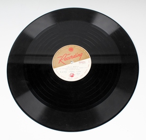 Audio - Recording, vinyl record, Legacy Speech by the Governor General of Australia Sir William Slim, c.1953