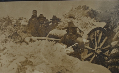 Postcard, World War 1 soldiers, c.1915