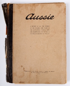Book, Aussie, 1920