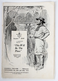 Programme, Legacy Club. A Century Revue...'This Will Be The Place', 1934