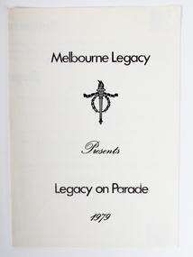 Programme, Legacy on Parade 1979, 1979