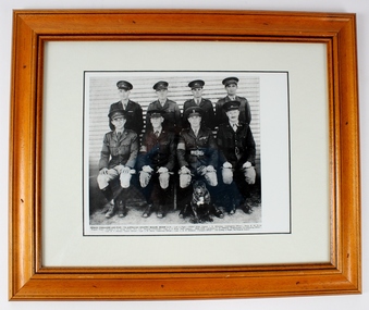Photograph, Brigade Commander and Staff, 17th Australian Infantry Brigade, Second A.I.F