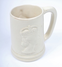 Ceramic - Mug, Coronation 1953, 1953