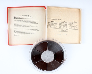 Audio - Recording, tape, Rt. Hon. John. G. Gorton C.H., M.P