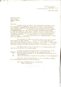 Letter, Holmbush