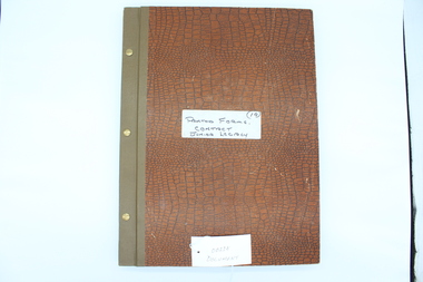 Book, Printed Forms. Junior Legacy