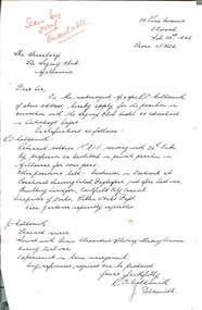 Letter - Document, letter