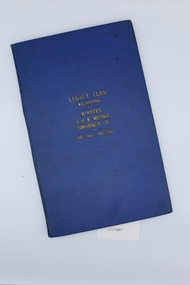 Book - Minutes, Minutes B. of M. meetings Dec 1941 - Dec 1942