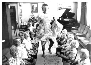 Photograph, Widows function at Legacy House, 1989