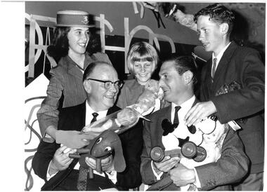 Photograph, Christmas gifts, November 1966