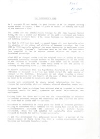 Document, The President's Fund
