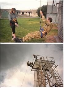 Photograph, Abseiling training, 08/1989