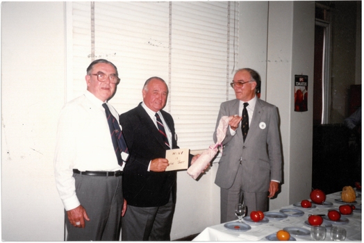 On the right is Chas Wilks (president of Legacy in 1989)