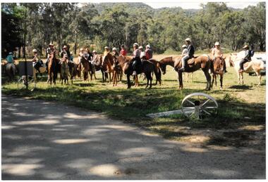 Photograph - Junior legatee outing, Horse riding, 1990