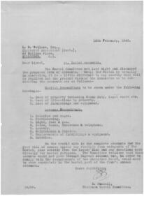 Letter - Document, letter, 1943