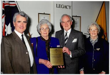 Photograph - Legatee function, Governor of Victoria, 1995