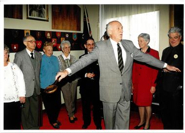 Photograph, Gathering at Legacy House, 2001