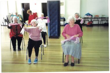 Photograph - Photo, Exercise Classes, Widows activities, c1999