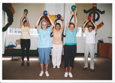 Photograph - Exercise Classes, Widows activities, 2004