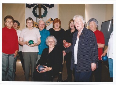 Photograph - Exercise Classes, Widows activities, 2004