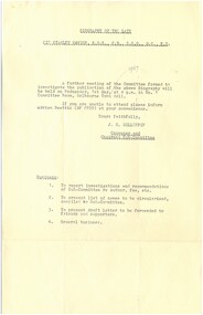 Document, Biography of the late Sir Stanley Savige, K.B.E., C.B., D.S.O., M.C., E.D