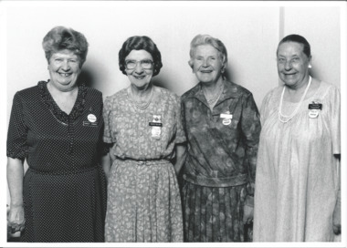 Photograph, Caulfield Widows Committee, 1991