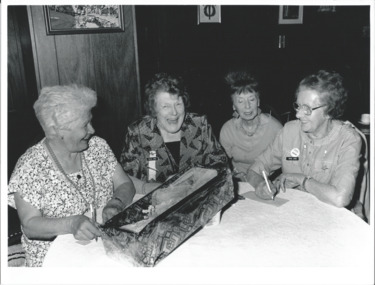 Photograph, Widows Club, 30/10/1991