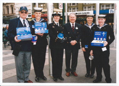 Photograph - Photo, Legacy Appeal 2004, Selling Badges, September 2004