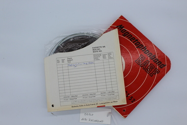 Audio - Recording, tape, Legacy in Vic conf 17/6/67 (2), 1967