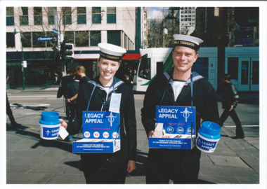 Photograph - Photo, Legacy Appeal 2005, Selling Badges, 2005