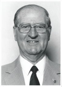 Photograph - Portrait, President Geoffrey Swan 1992, 1991