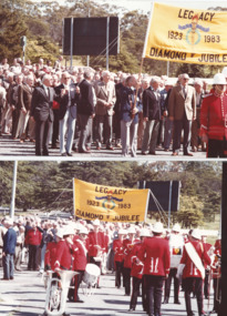 Photograph - Photo, Diamond Jubilee, March in Hobart, 1983
