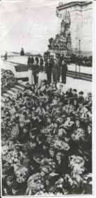 Photograph, Anzac commemoration for students 1946, 1946