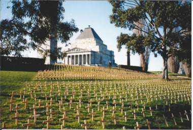 Photograph, The Shrine of Remembrance, 1995