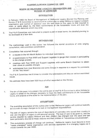Document, Planning and Review Committee