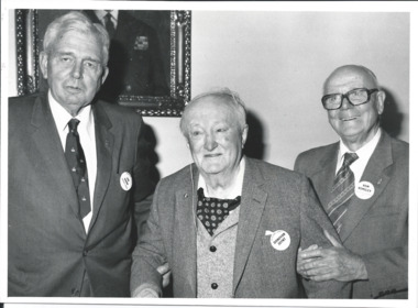 Photograph - Photo, Legatees Sam Benson, Kem Kemsley and Donovan Joynt