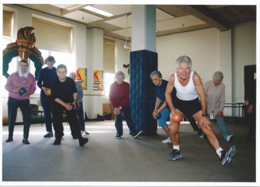 Photograph - Exercise Classes, Widows activities, 2001?