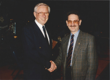 Photograph, President handover, 1996