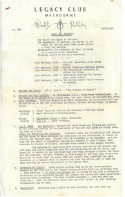 Document - Document, newsletter, Weekly Bulletin 1932 (H50), 1932
