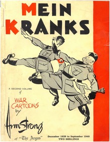 Book, Mein Kranks. A second volume of war cartoons by Armstrong of the Argus