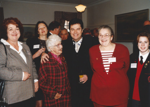Lynne Scott, Pamela Blamey, Hazel McKean, Daryl Somers, Elaine Ward and Kim Anderson