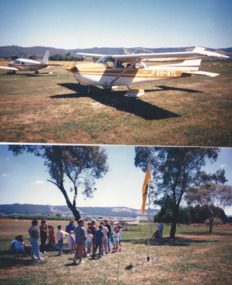 Photograph - Junior legatee outing, Yarra Valley Airfield 1989, 1989
