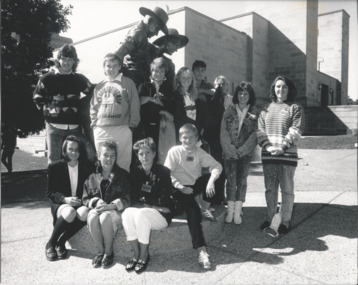 Photograph - Photo, Australian War Memorial, Junior Legatee Outing, 1988